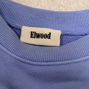 Elwood Vintage Baby Blue Oversized Core Crewneck